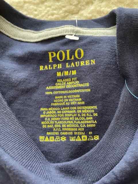 Ralph Lauren - koszulka męska z USA, M.