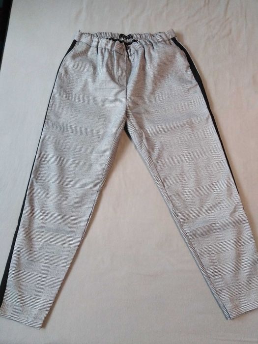 spodnie w kratę Reserved rozm. 40