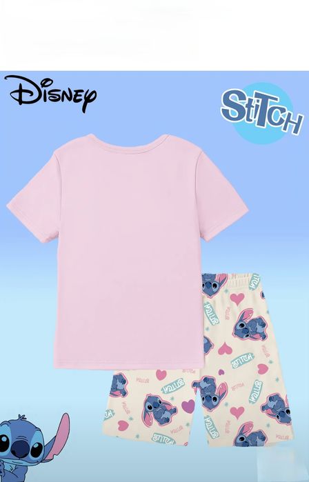 122 Piżamki stitch sticz lilo lillo krótki rekaw
