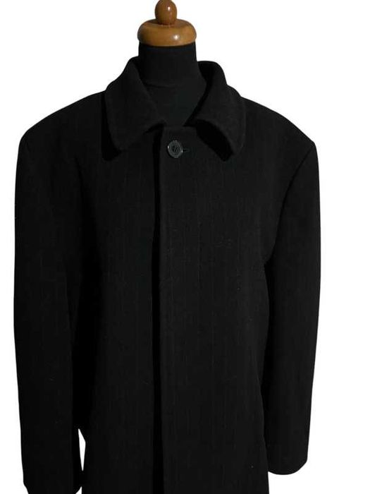 Piękny wysokiej klasy płaszcz Votum męski wełna + kaszmir casual  XXL