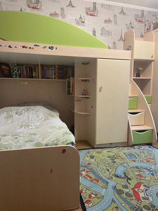 Snite комплект меблів для дитячої кімнати з двоповерховим ліжком