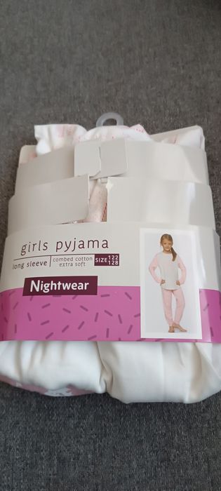 Piżama dziewczęca nowa