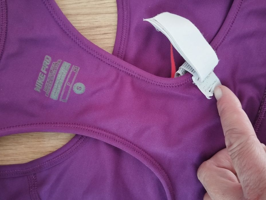 Top biustonosz sportowy damski S Nike