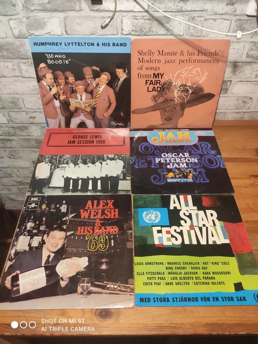 Zestaw 6 płyt winylowych jazz