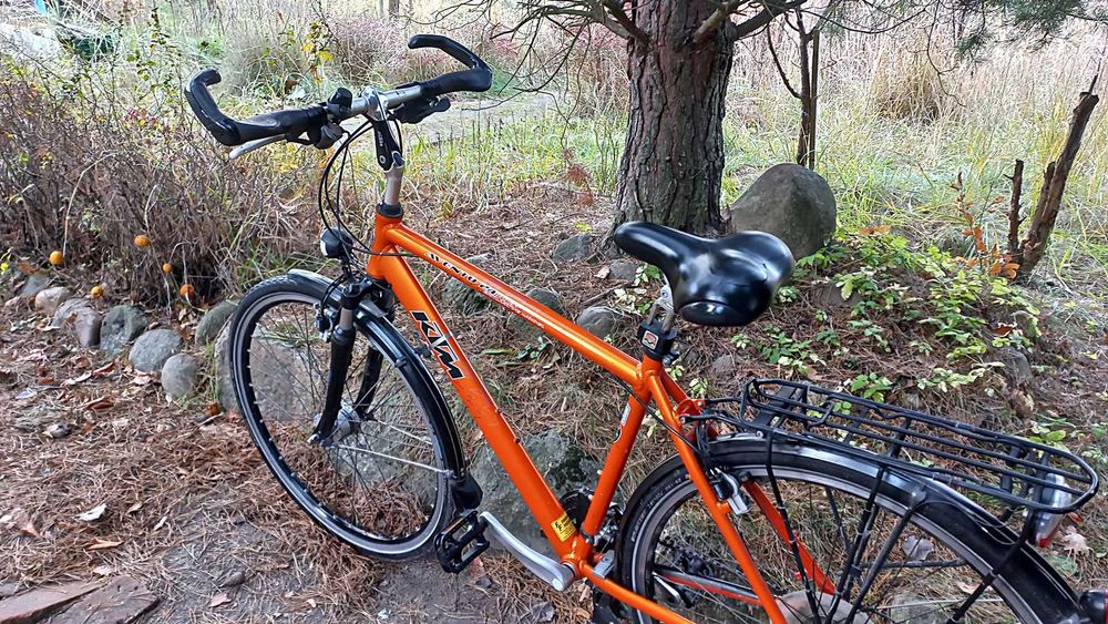 Alu Rower Miejski Męski KTM Avento 24 Plus 3x8 Deore LX Magura HS11 28