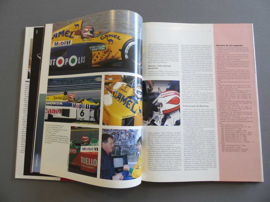 Livro Formula 1 91/92