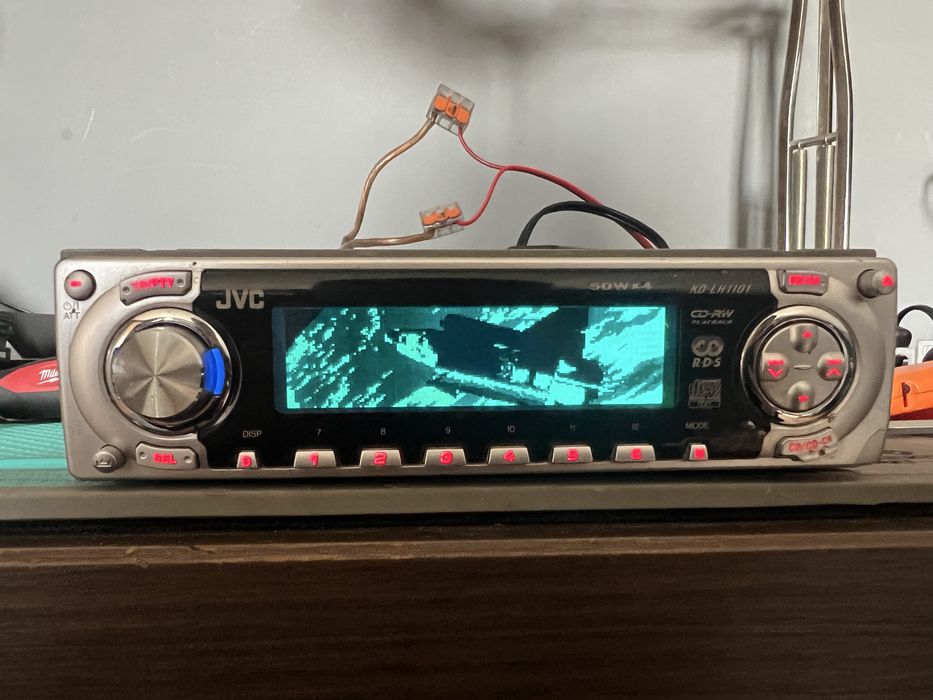 Radio samochodwe jvc hi end animacje retro bluetooth