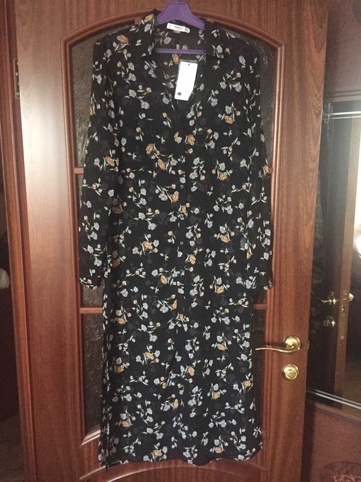 Новое нарядное платье ZARA MANGO(раз. 44-46)