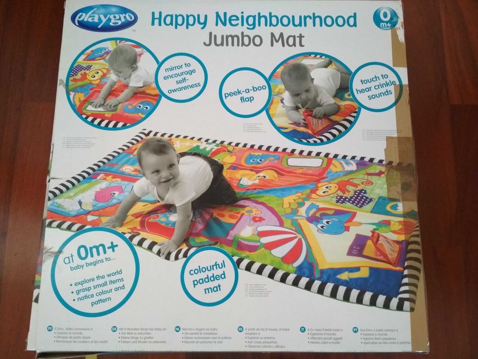 Tapete atividades gigante Playgro 0m+