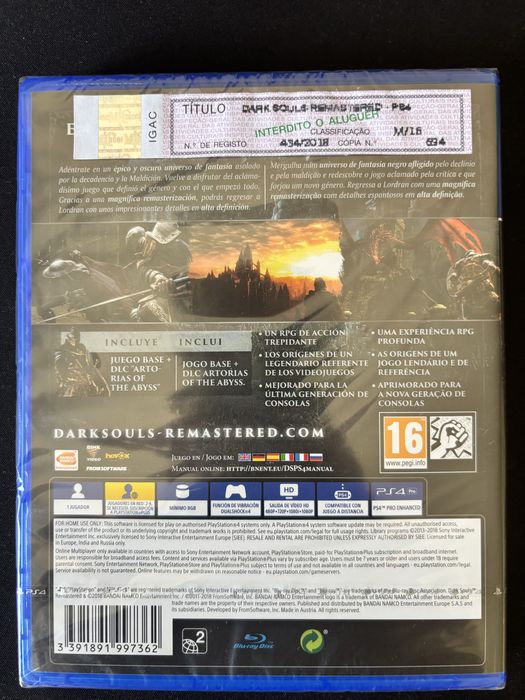 Dark Souls Remastered (PS4)