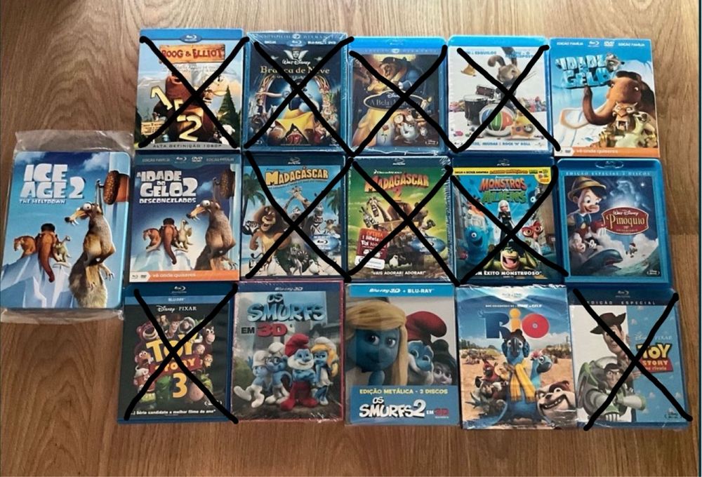 Disney steelbook Blu-ray NOVOS