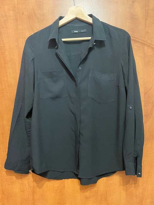 Koszula czarna Sinsay rozmiar 36