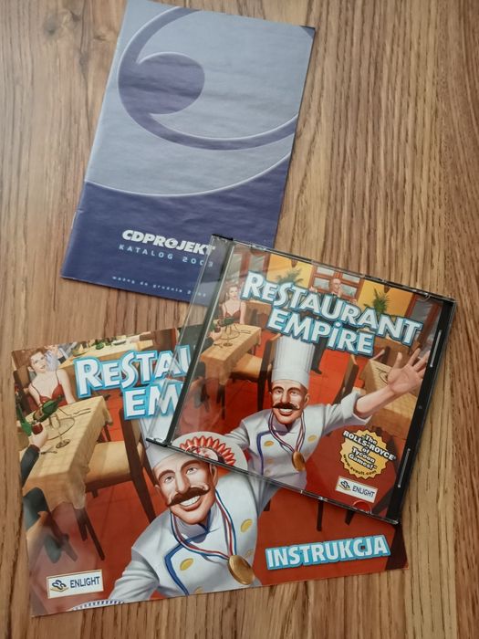 Restaurant Empire Big Box gra PC zarządzanie restauracją