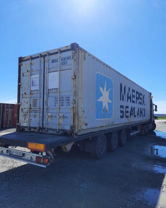 SPRZEDAM Używany kontener morski 40 HC - DOSTĘPNE OD RĘKI!