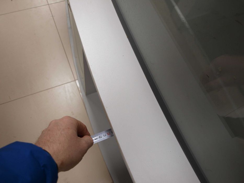 Szafka pod akwarium 200x70x70 profilowana popiel