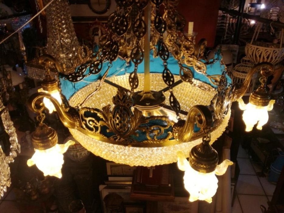 Lustre 12 Lâmpadas Grandes Dimensões