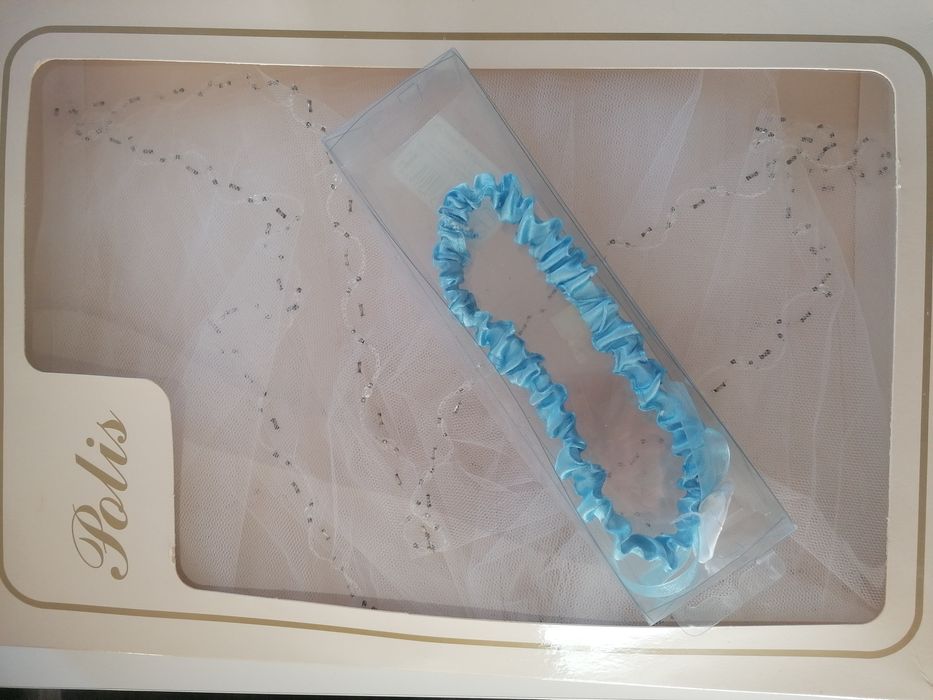 Welon  dwuwarstwowy 70 cm z koralikami