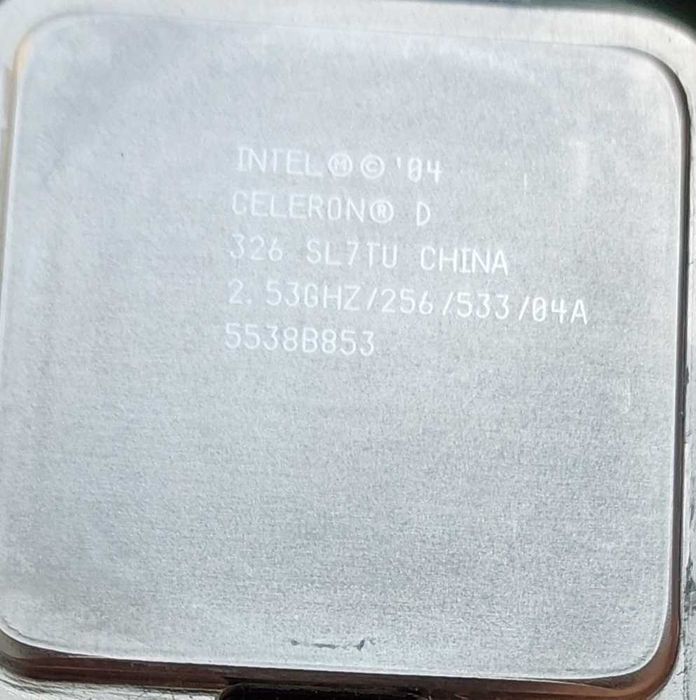 Процесори Intel: Pentium 4, Celeron D