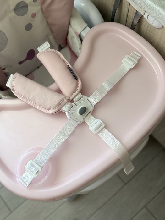 стільчик для годування Kinderkraft Yummy Pink