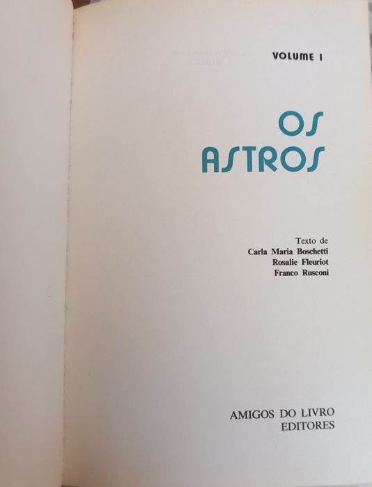 Livros : Os Segredos da Astronomia- 3 vols - portes incluídos