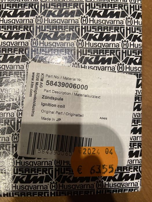 cewka zapłonowa sxf250