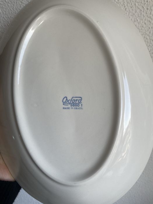 Travessa inglesa, decorada