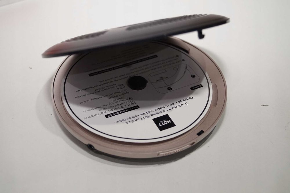 1882 Przenośny odtwarzacz CD Discman HOTT CD903TF Bluetooth HIFI