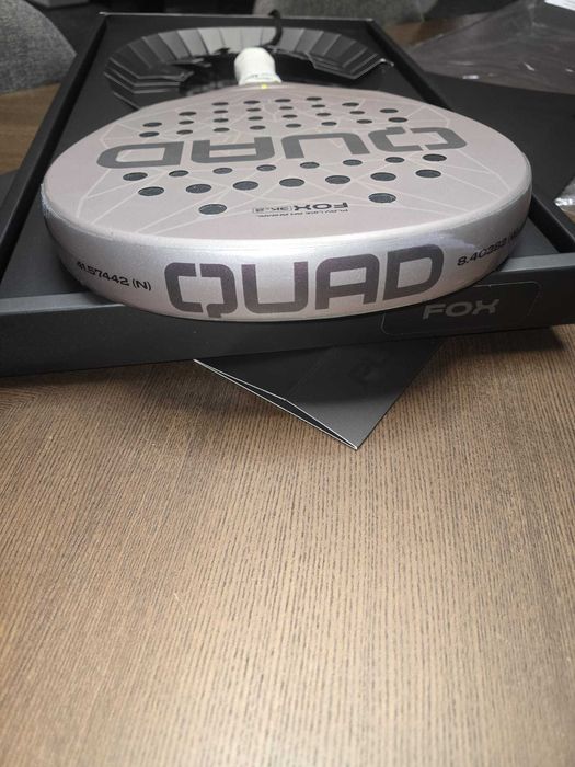 Raquete Quad Fox - POUCO USO