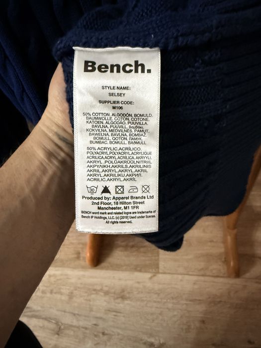 Свитер Bench (оригинал). Полномерный L- XL (50-52)