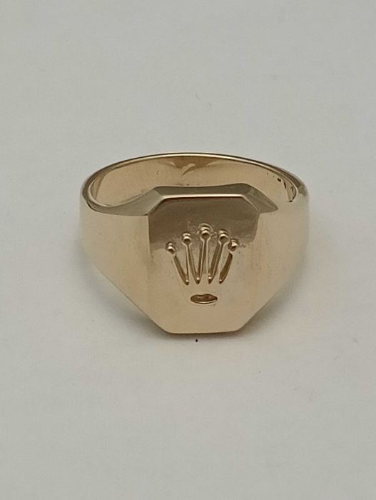 Złoty sygnet 12,28 g