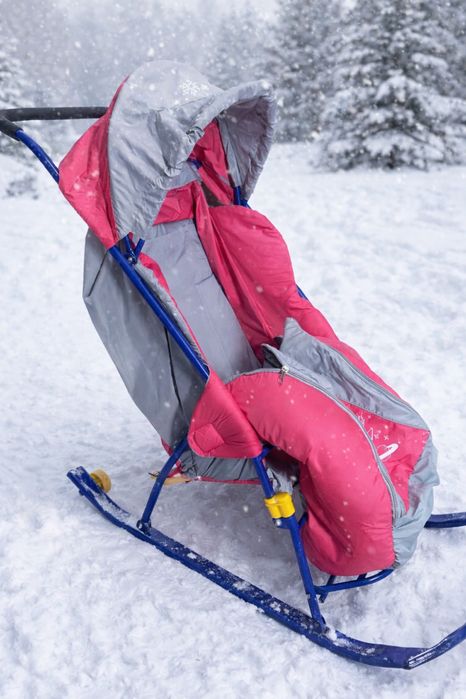 Санки коляска санчата