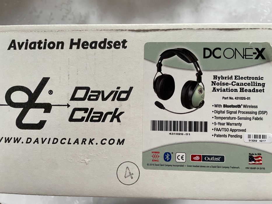 Słuchawki lotnicze aktywne David Clark ONE-X