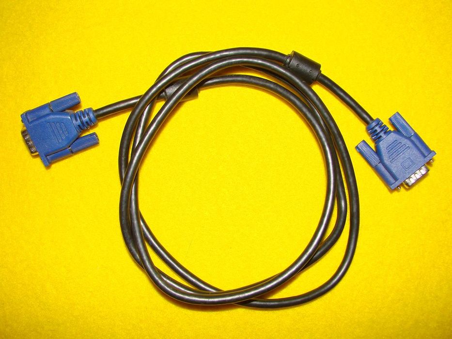 Кабель, провод, шнур VGA для ПК, ноутбука, компьютера