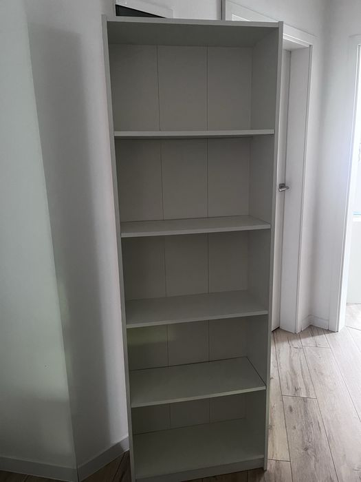 Regał i komoda biała