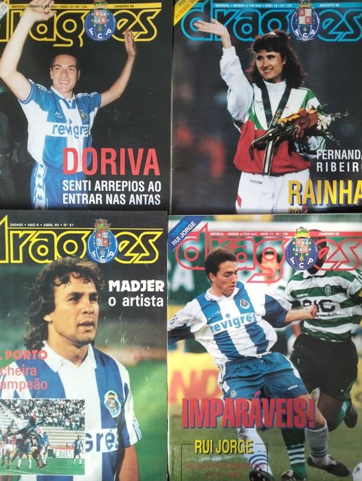 Antigas Revistas Dragões FC Porto