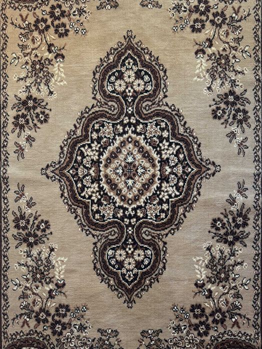 Tapete Estilo Persa 186x270 cm – tons bege/castanho/preto