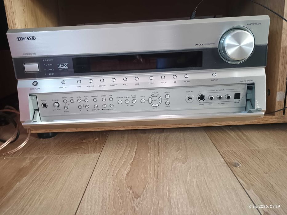 Kino domowe ONKYO TX-SR805 z kpl zestawem głośników JAMO
