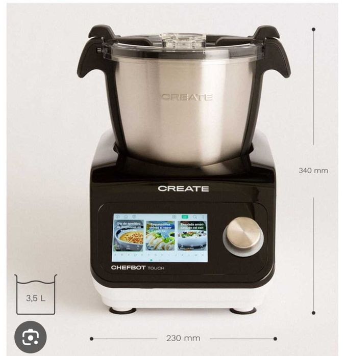 ChefBot Touch - NOVO!!! - Robot de Cozinha CREATE
