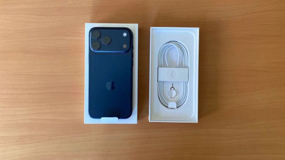 Iphone 17 pro max 512Gb azul so testado .