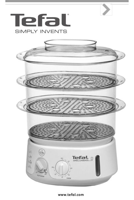 Електро пароварка Tefal Simply Smart VC103170.