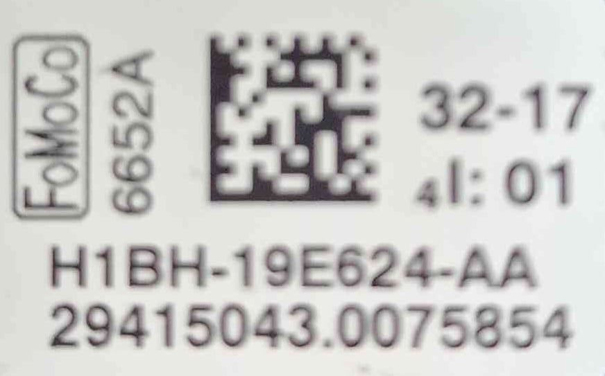 Resistência da Chauffage / Sofagem H1BH19E624AA - FORD FIESTA VII