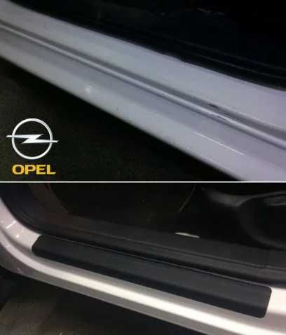 Захисна плівка защитная пленка наклейки на пороги авто для Opel Опель
