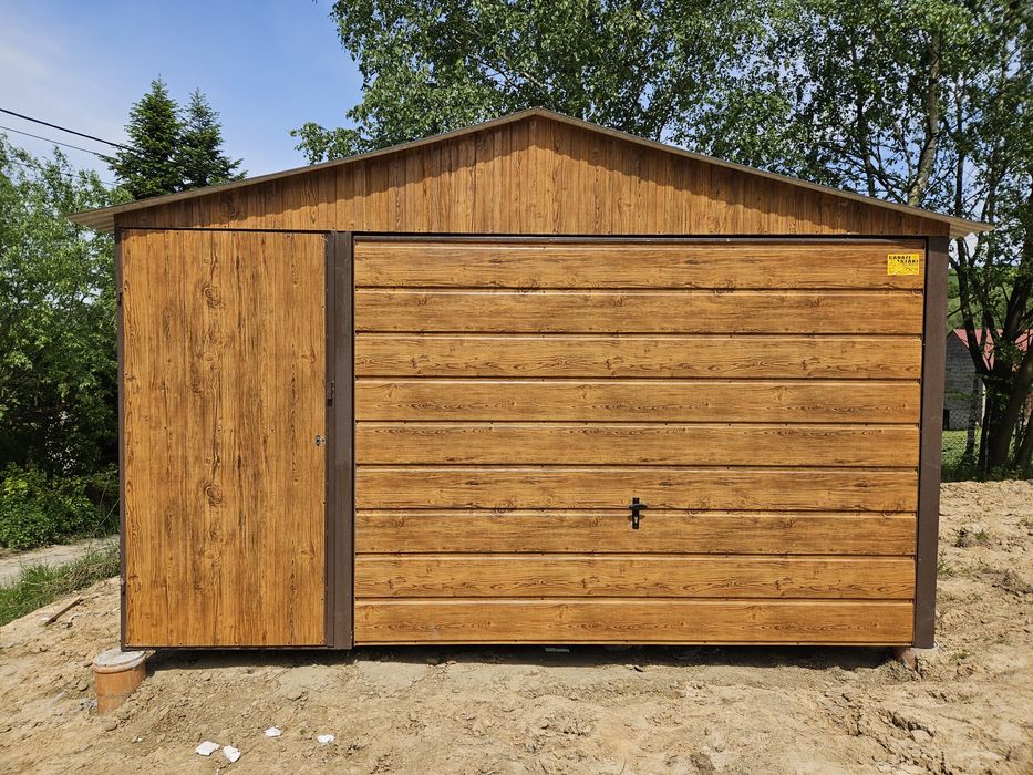 4x5 KUJ Garaze Blaszane Garaż Blaszany Blaszak Blaszaki schowek
