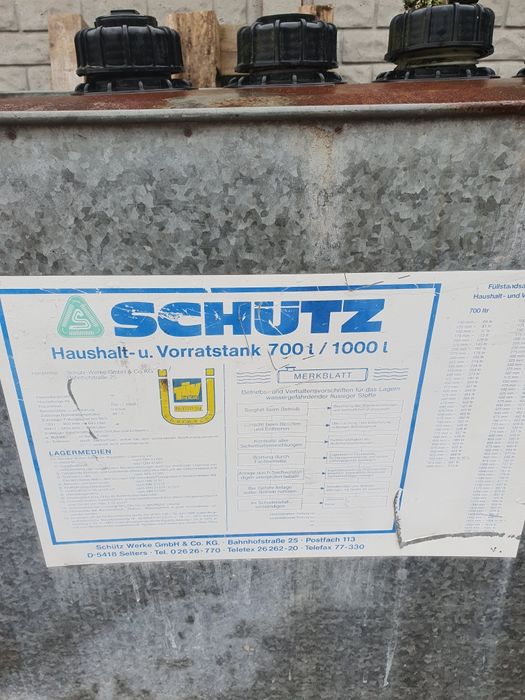 Beczka ,mauzer na paliwo