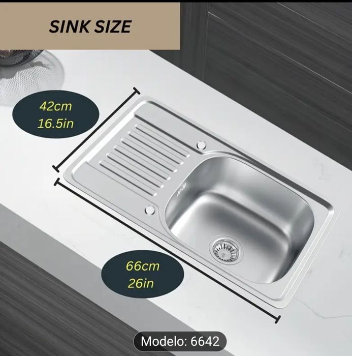 Lava louça inox novo em caixa