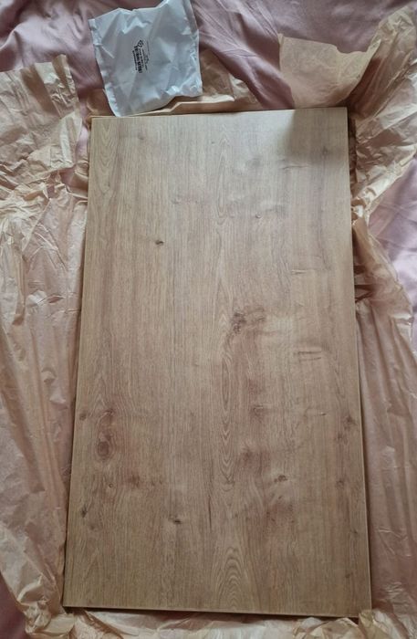 Blat łazienkowy Cersanit City Dąb 80x45x2.5