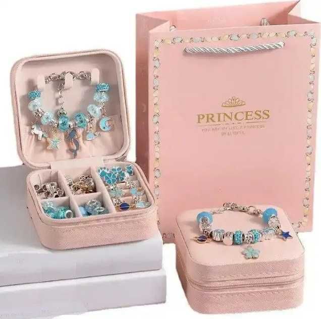 Дитячий набів браслетів Детский набор творчества Шарм-Браслеты Пандора