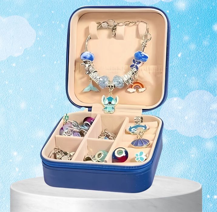 Zestaw koralików do robienia Bransoletek Lilo i Stitch Mikotaj Boze