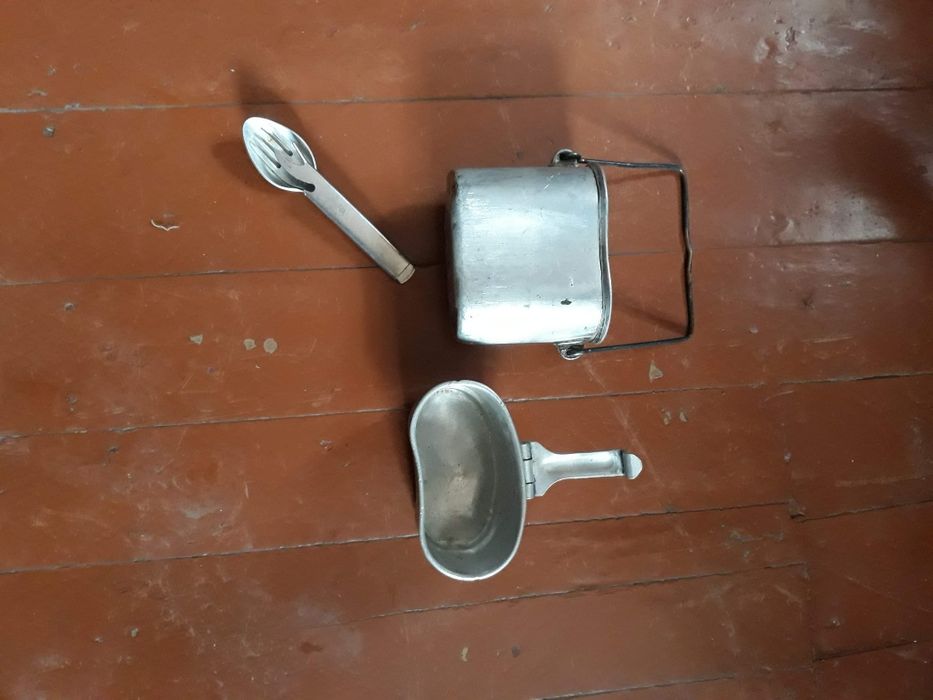 Армійський казанок ВДВ з флягою КОМБІНОВАНИЙ