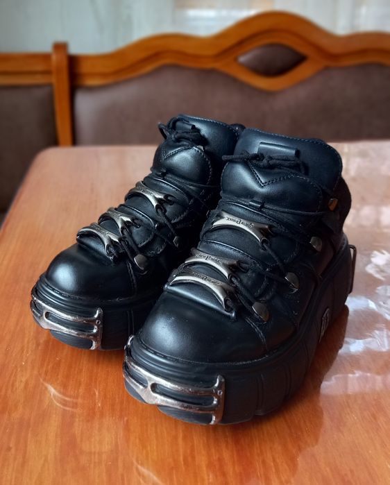 Ботинки New Rock! 36 размер!